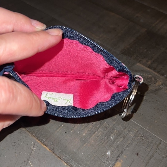 Vera Bradley “Petal Dots” Zip ID Case - Picture 3 of 3